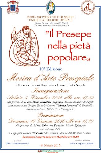 Decima edizione mostra arte presepiale il presepe nella pietà popolare