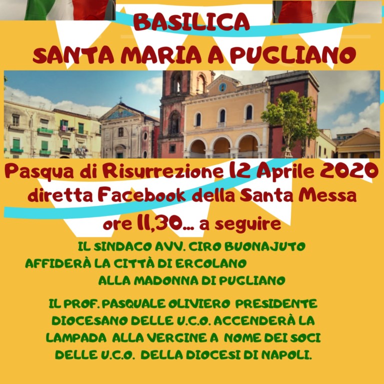 Pasqua di Risurrezione 12 aprile 2020 diretta Facebook della Santa Messa
