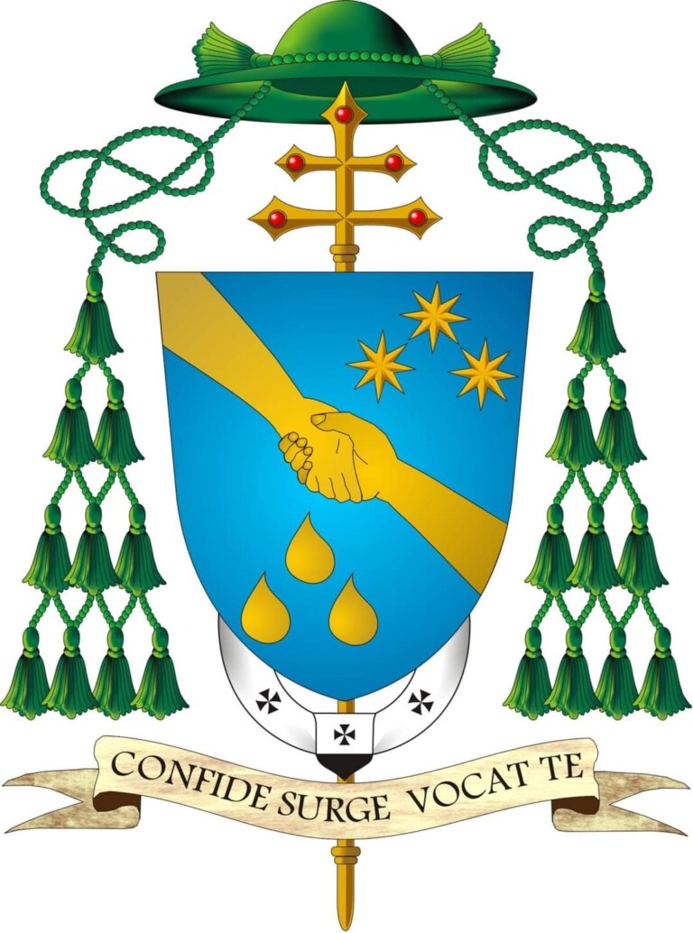 STEMMA E MOTTO DEL NOSTRO ARCIVESCOVO SUA ECC.ZA MONS. DON MIMMO BATTAGLIA